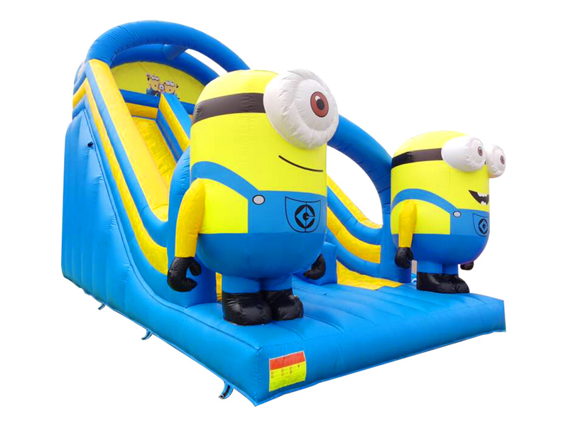 backyard inflatable slide