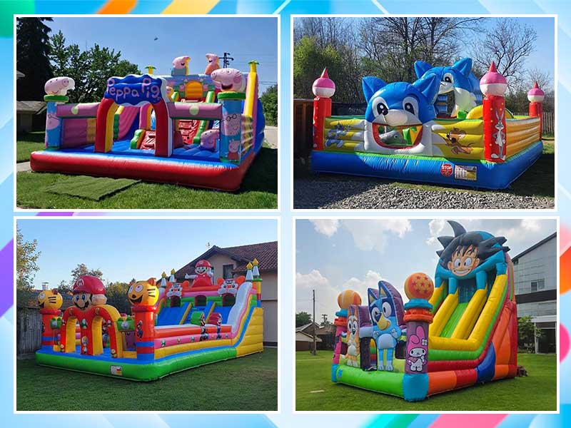 home inflatable slide