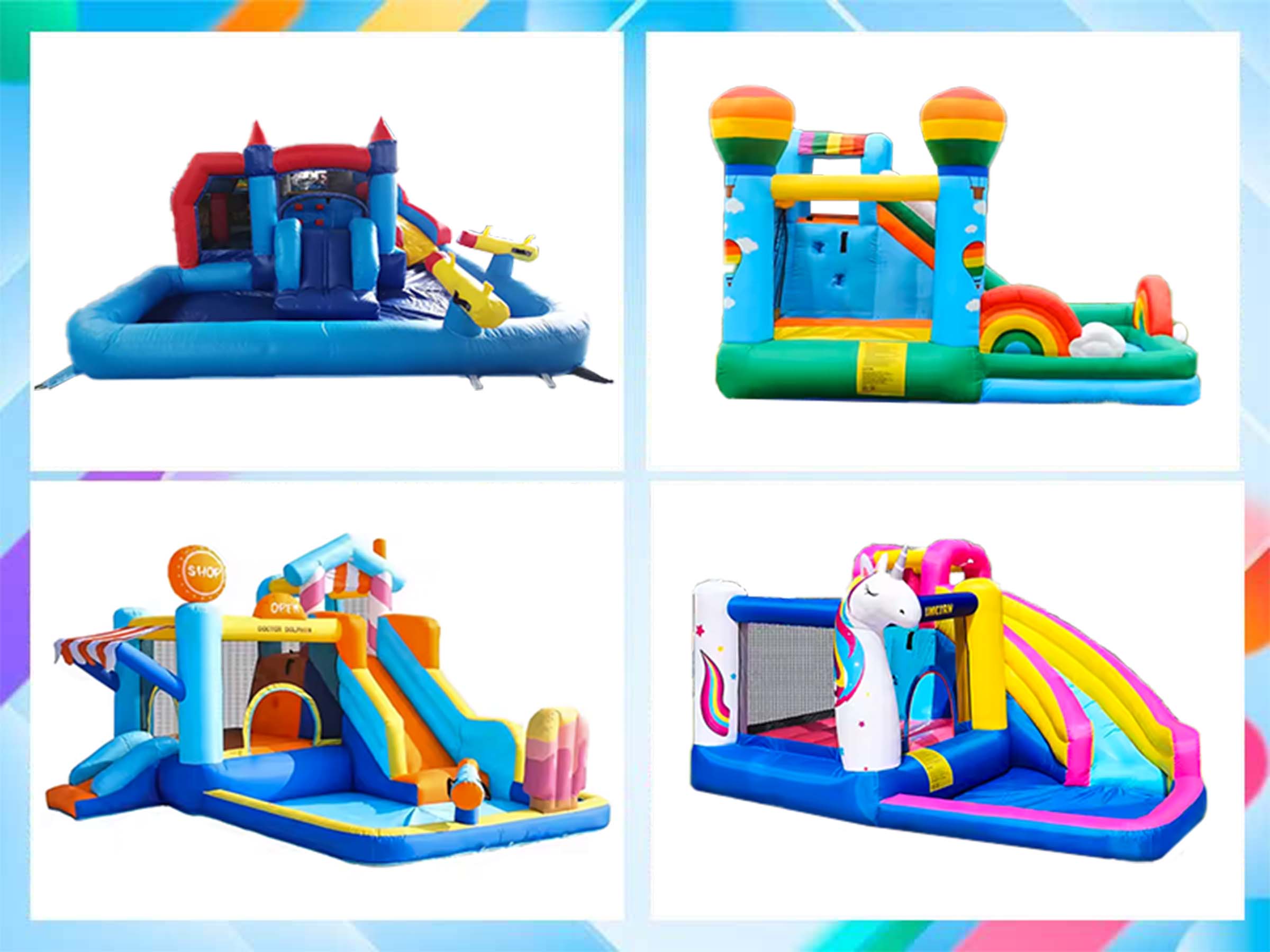 outdoor bounce house