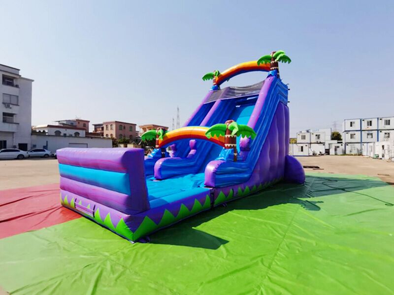 backyard inflatable water slides