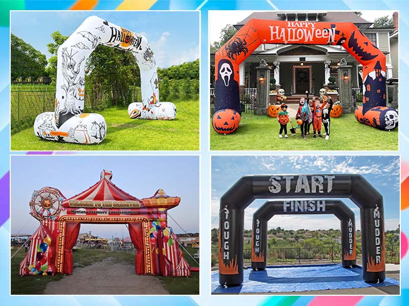 outdoor inflatable arch