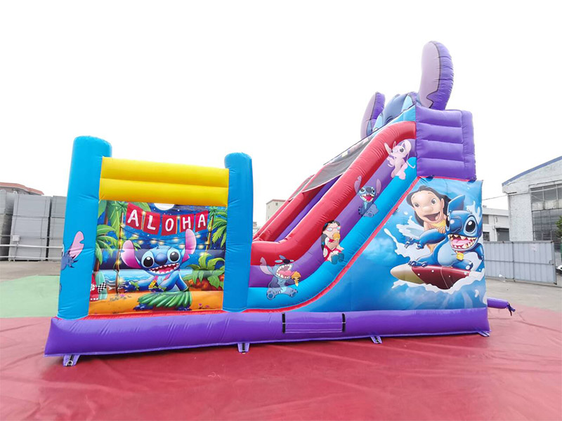 happy dry inflatable slide