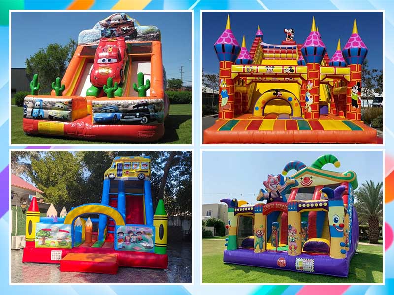 commercial inflatable slide