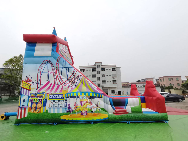 outdoor bounce inflatable slide