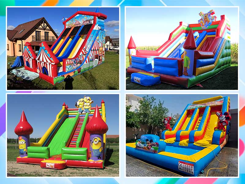 outdoor inflatable slide