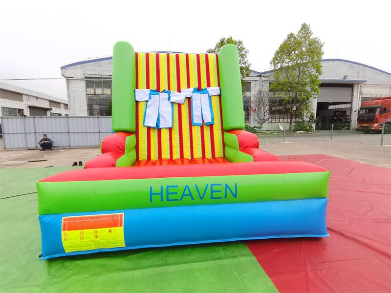 sport inflatable stick wall games