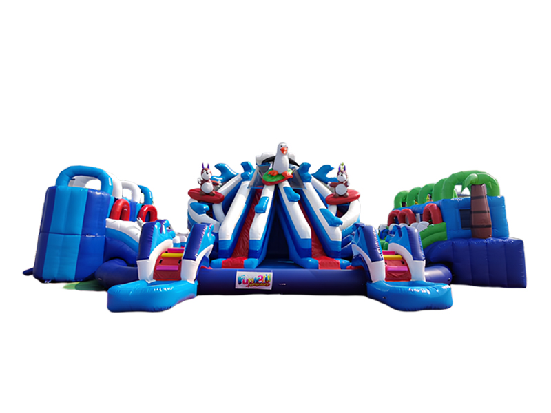 fun inflatable water park