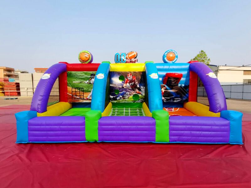 inflatable goal games