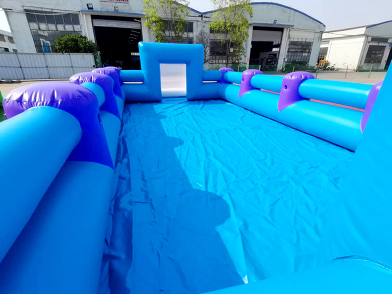 outdoor bounce house  soccer game