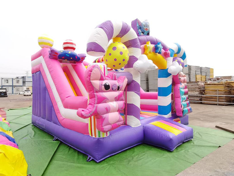 jumping castle inflatable slide