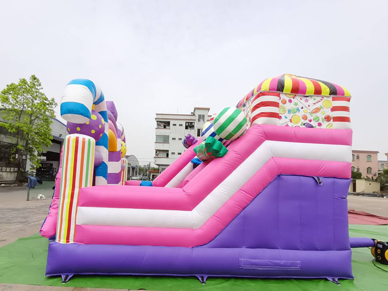 backyard blow up inflatable slide