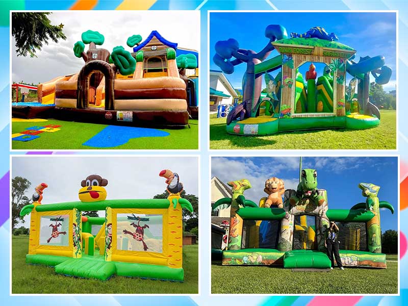 outdoor inflatable park