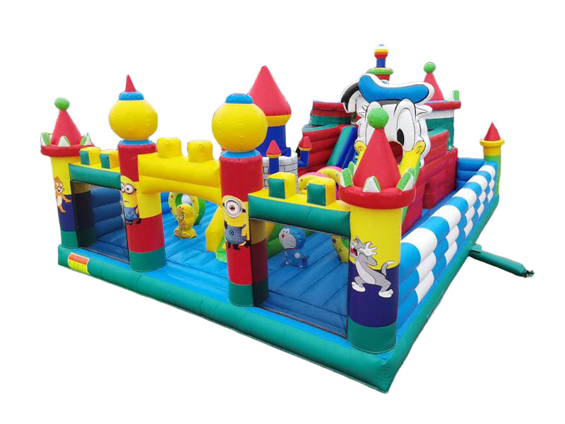 large inflatable park