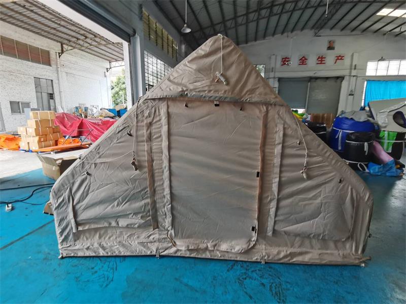 Uzbek customers explore new opportunities for camping inflatable tents