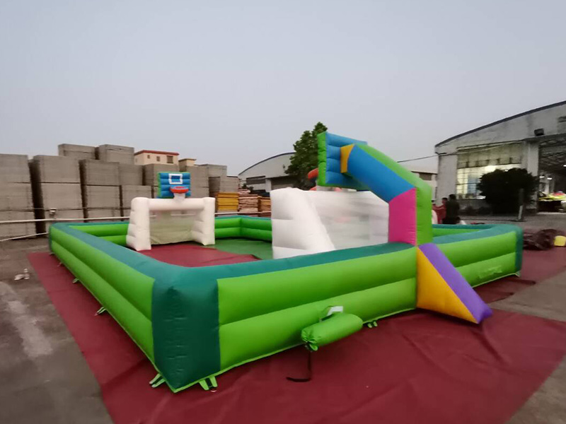  large inflatable soccer field
