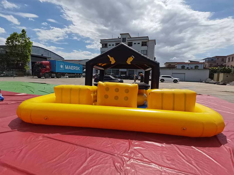 commercial inflatable pool bar