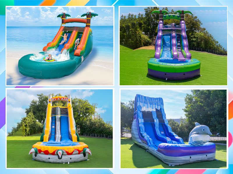 inflatable backyard water slide