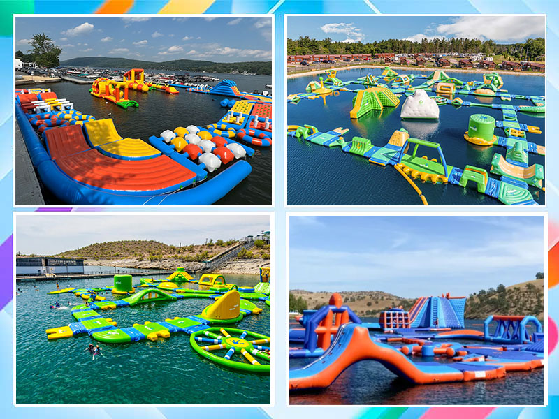 blue bounce water park