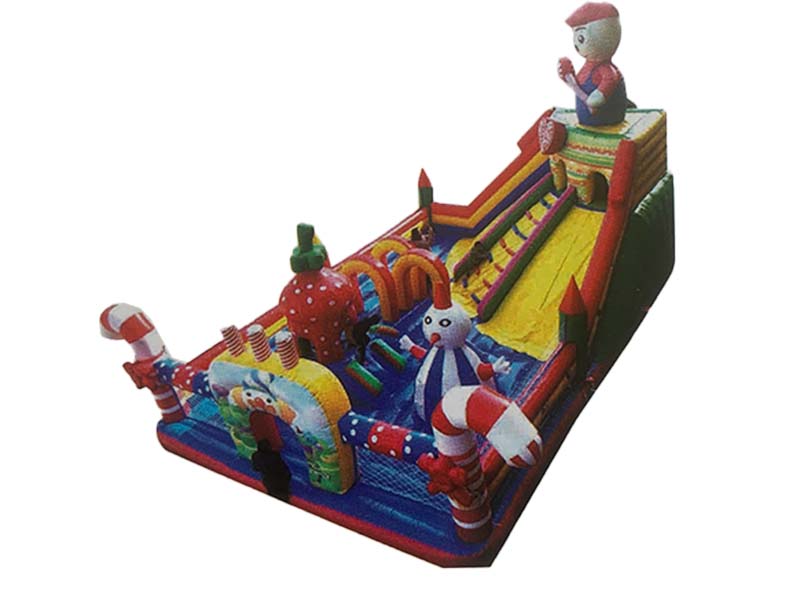 outdoor inflatable slide