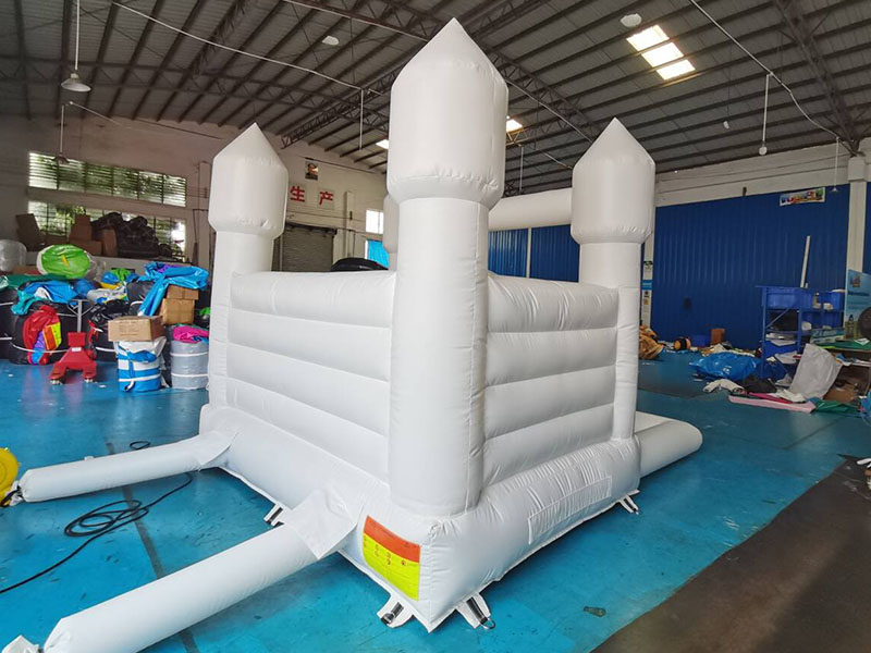 large event white bounce house