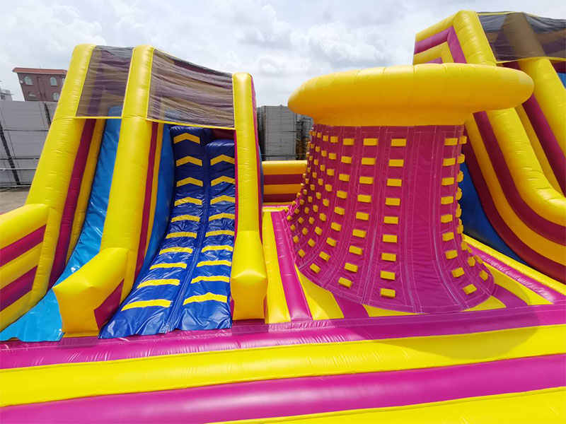 interactive inflatable theme park