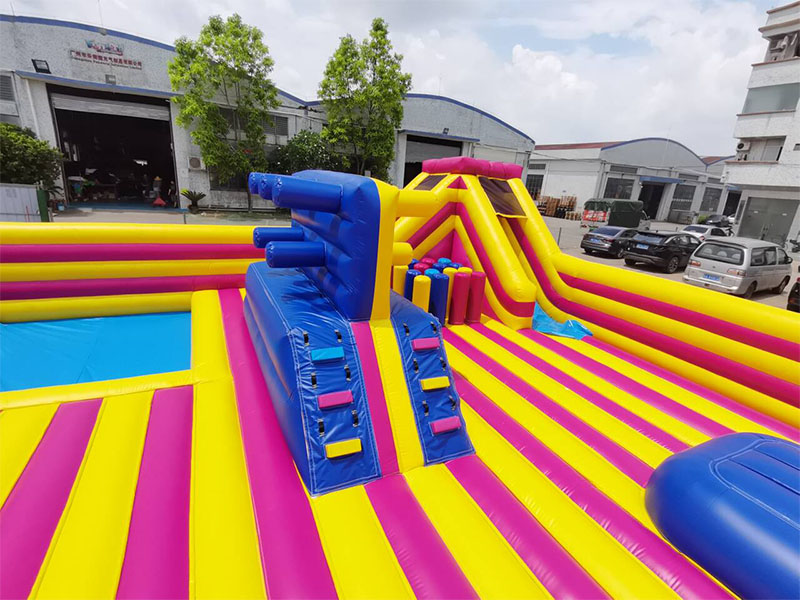 interactive inflatable theme park