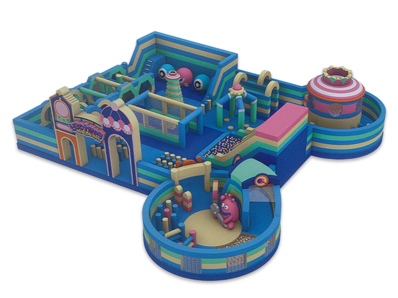outdoor jump inflatable park