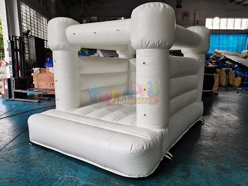 luxury white bounce house luxury white bounce house
