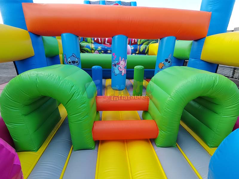 backyard giant inflatable water slide