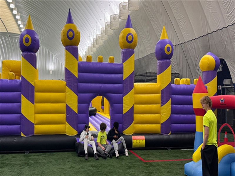 Germany commercial large jump inflatable slide