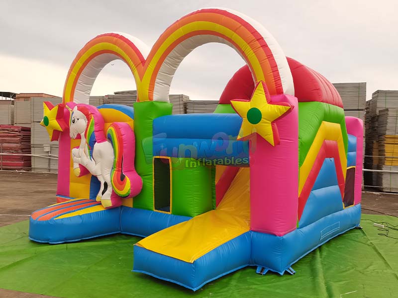 summer inflatable bounce house