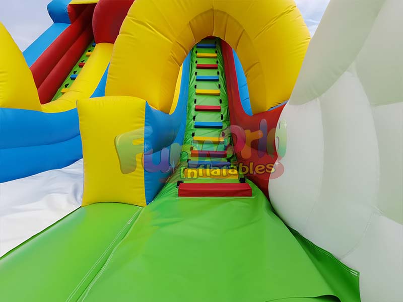 bouncy castle inflatable slide