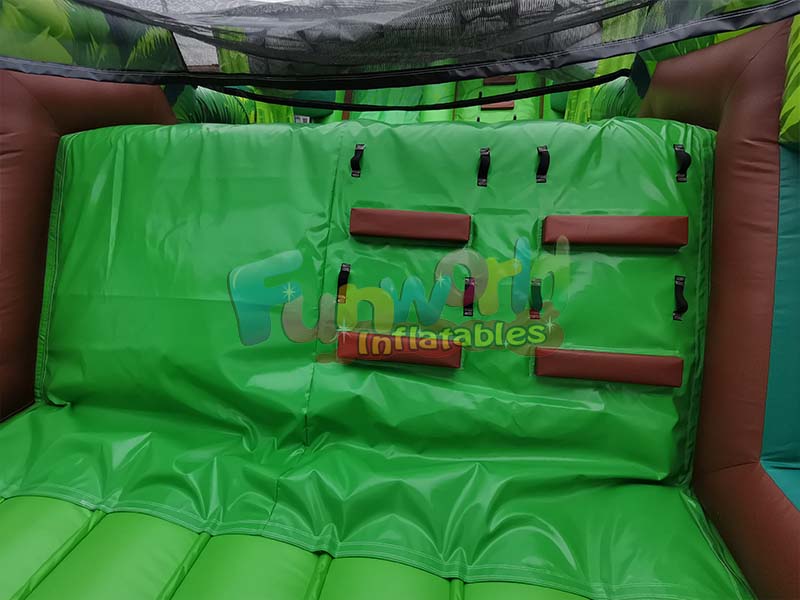 backyard inflatable slide