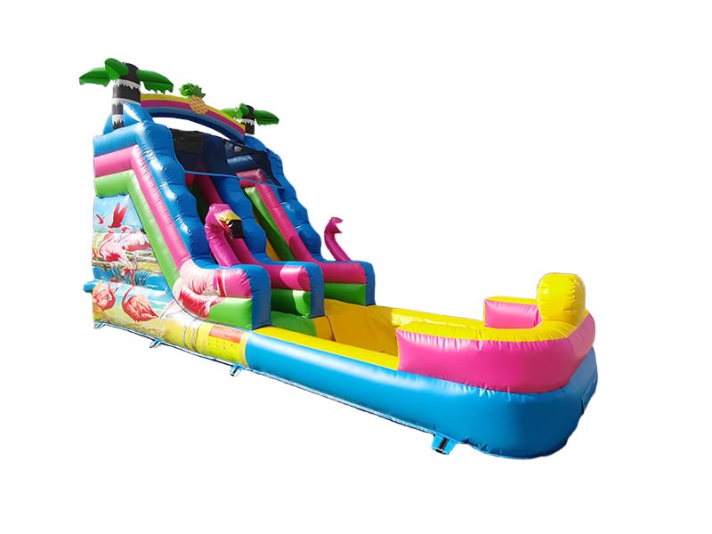 commercial bounce house water slide