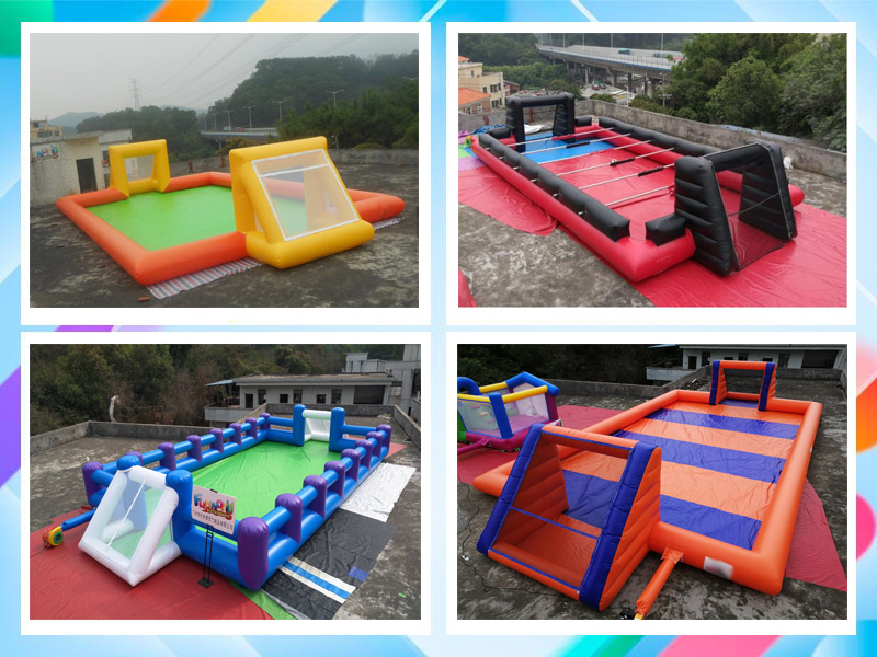 inflatable soccer field