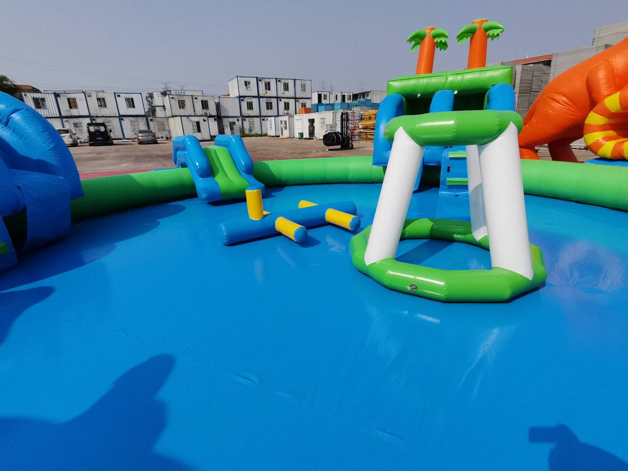 giant inflatable park