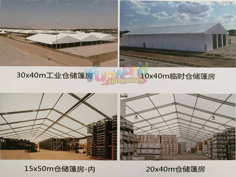 aluminium warehouse tent 
