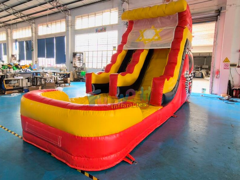race car water slide