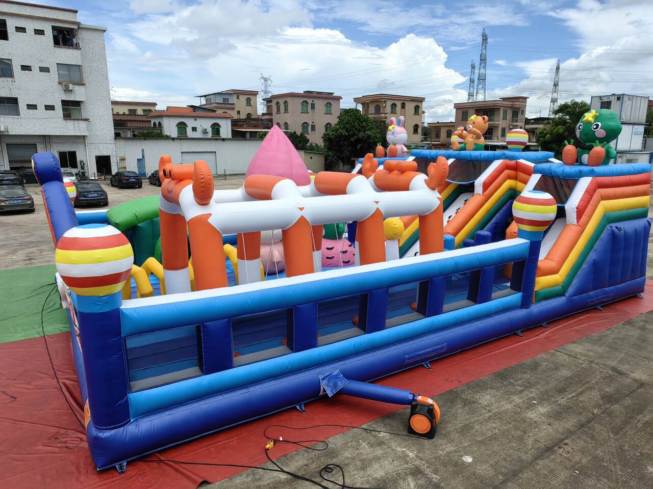 Inflatable funcity park