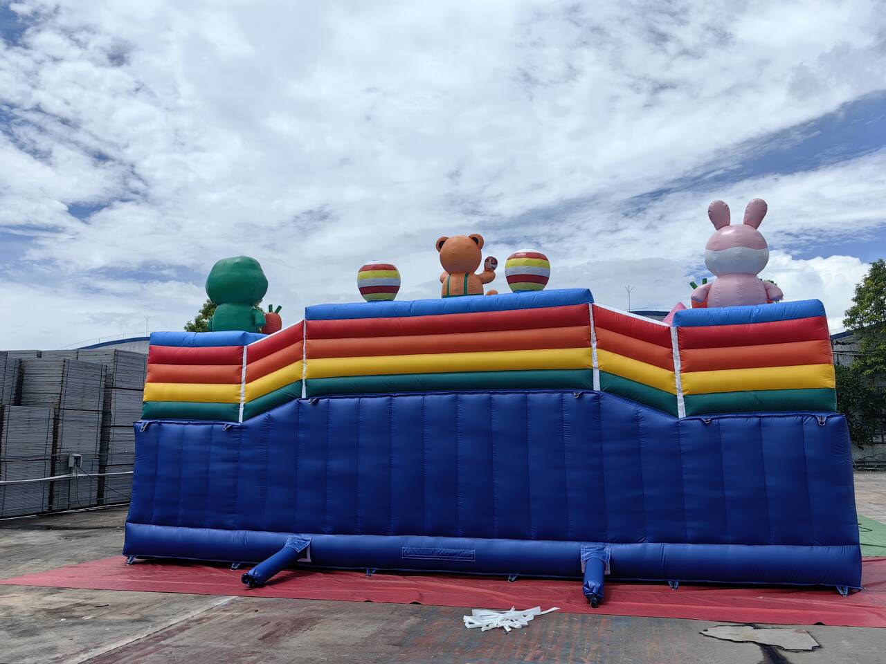 Inflatable playground