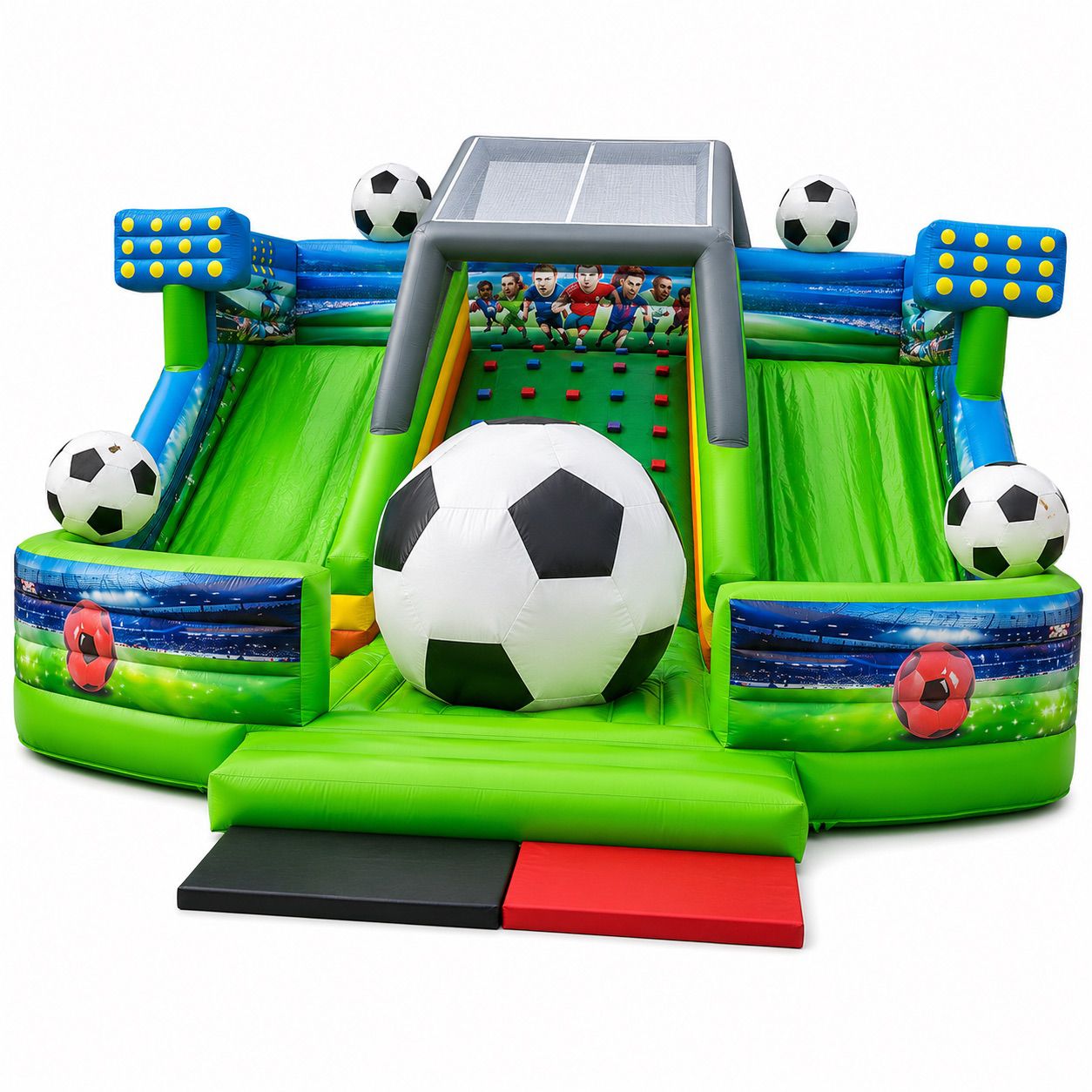 Inflatable Football Playground: World Cup-Themed Profit Booster for Event Rental Businesses