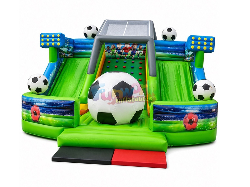 Inflatable Football Playground: World Cup-Themed Profit Booster for Event Rental Businesses