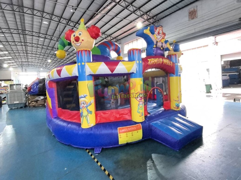 inflatable circus bouncy castle