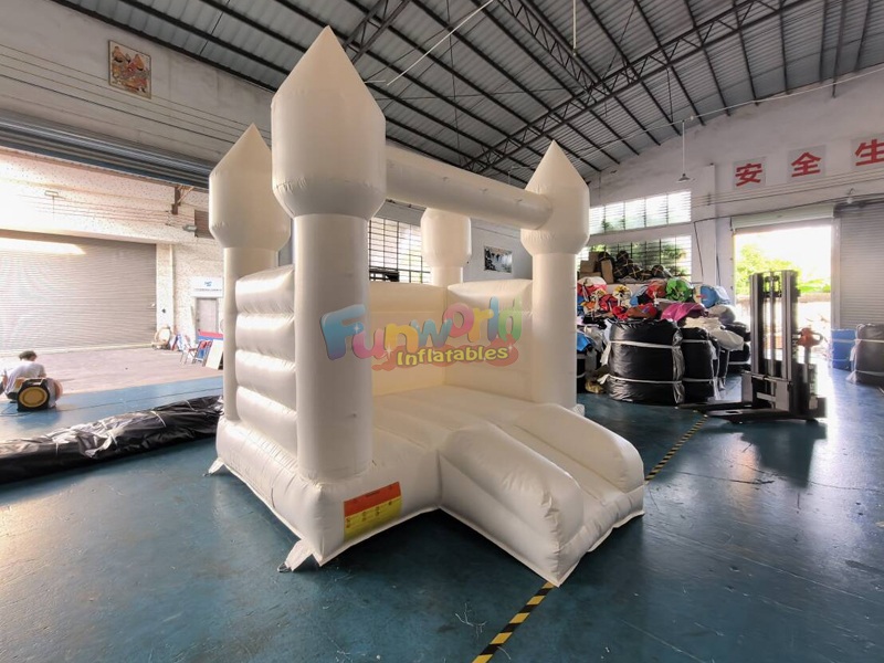 bounce house inflatable white commercial