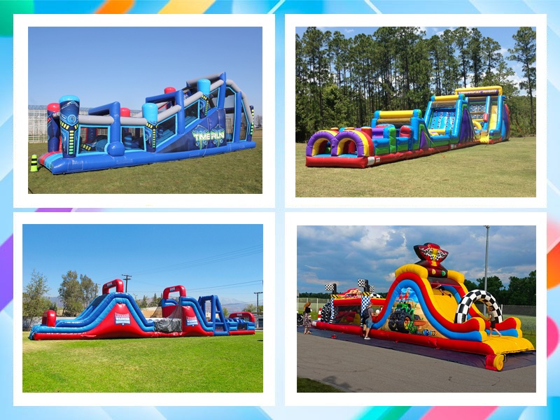 obstacles course bounce