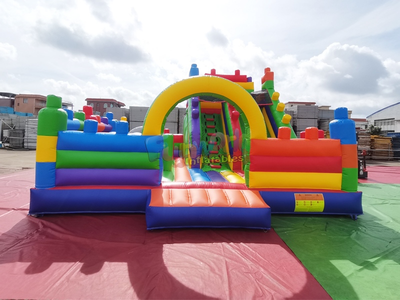 Inflatable Lego Combo Slide Playground: Bringing Block‑Building Fun To Your Next Event