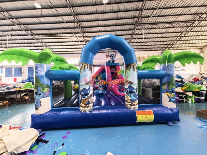 Stitch Inflatable Combo Bouncy Castle – Your Go-To Attraction for Kids’ Events