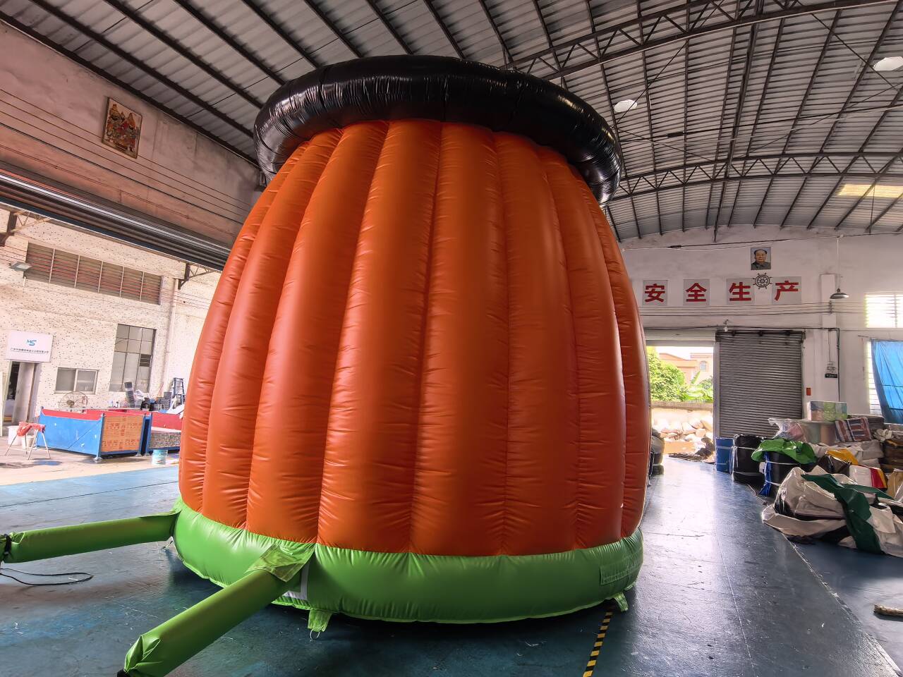 Inflatable Halloween bouncy castle